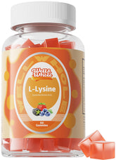 Well&Whole L-Lysine Gummies bottle supports daily wellness for kids and adults.