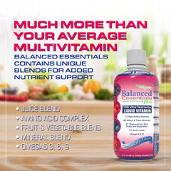 Wellgenix Balanced Essentials glass ready to sip for a tasty daily routine.
