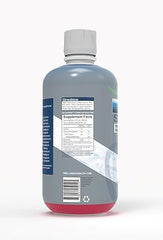 Wellgenix Sea Essentials coral calcium liquid being poured for easy dosing