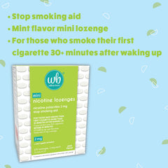 Wellness Basics lozenge 2mg mint packaging for daily use