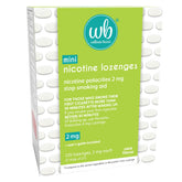 Wellness Basics mini nicotine lozenge mint pack5 vials for on the go