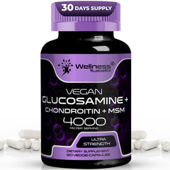 WELLNESS LABSRX bottle label highlighting joint support.
