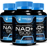 Wellness LabsRx NAD bottle for liposomal NAD+ delivery and cellular support.