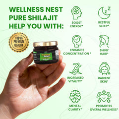 Dosing spoon from Wellness Nest for easy daily measurement