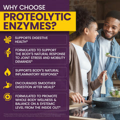 Label close-up of WellnessOne ProOneZyme showing non-GMO formula