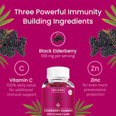 WellPath Boost etiqueta clara en empaque, lectura de ingredientes fácil.