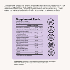 WellPath Soothe KSM-66 ashwagandha potency for resilience.