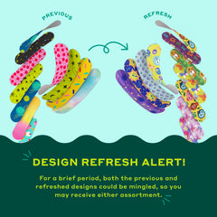 Assorted shapes showcase flexible fabric bandages designed for active movement