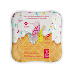 Curitas Welly con patrones de helado rosa, ideales para juegos al aire libre