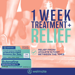 WELMATE foot care routine application demonstrates easy use.