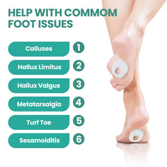Welnove callus pads are easy to apply to skin to protect from rubbing.