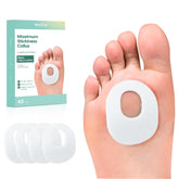 Welnove callus pads with soft felt offer gentle cushioning for comfortable steps.