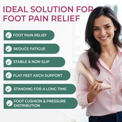 Welnove plantar fasciitis arch pad with soft gel offers comfortable support for daily wear