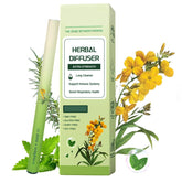WENEW Mullein Herbal Diffuser Pen packaging showcases natural design for a fresh room.