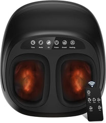 WERTYI front view of foot massager shows ergonomic design for easy use
