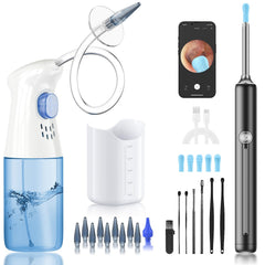 WEUANY ear camera 1080HD view guiding safe at-home cleaning.