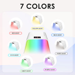 weyais red-light-therapy mask offers seven color modes for customizable skincare.