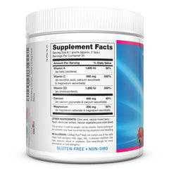 Whole Family Naturals CalMag Plus berry powder is naturally flavored and sugar-free.