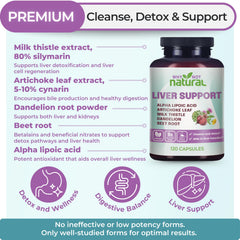 Why Not Natural 5-in-1 bottle label highlights clean, potent formula