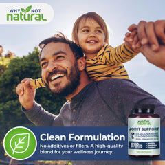 Why Not Natural OptiMSM purity label closeup emphasizing high-quality MSM.