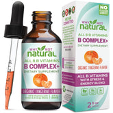 Why Not Natural Vitamin B Complex Liquid Drops bottle ready for daily use