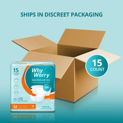 WhyWorry absorbency core close-up showing long lasting dryness.