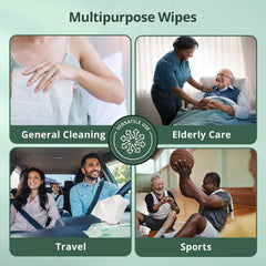 WhyWorry wipes with flip-top lid keep moisture ready.