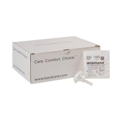 Wideband condom external catheter 29mm medium product image highlights extra adhesive for secure wear.