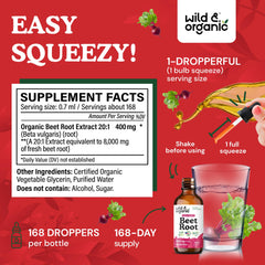 Wild & Organic beet label highlights vegan, sugar-free formula for mindful living