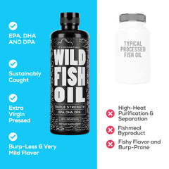 Wild Foods omega-3 lemon in smoothie to boost flavor.
