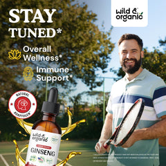 Wild Organic Drops dropper enables precise dosing for consistent daily use