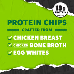 WILDE Chips gluten-free chicken snacks highlight clean ingredients for mindful eating.