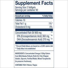 Wiley's Finest Easy Swallow Minis capsules close-up showing small, easy-to-swallow softgels.