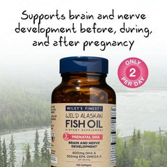 Wiley's Finest SQF-certified mercury-free label on bottle