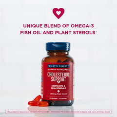 Wiley's Finest label detail communicates MSC sustainability and clean ingredients