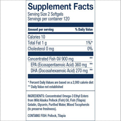 Wiley's Finest minis softgels close-up, highlighting easy swallowing for kids and adults.