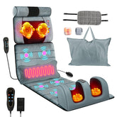 Wilytyres full-body massage mat with heat targets back and legs for relaxation.