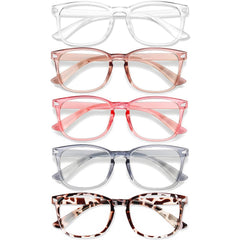 WINTOO blue light glasses 5-pair pack for versatile screen protection and everyday comfort.