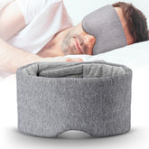 WM WESTERN MIRACLE Cotton Sleep Eye Mask front view highlights full light blocking