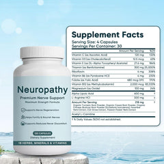 WNOHIQ NerveBright capsules close up for easy daily nerve support.