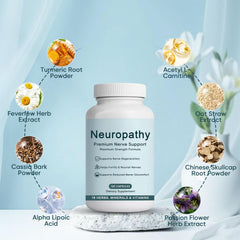 WNOHIQ NerveBright label details show alpha lipoic acid content.