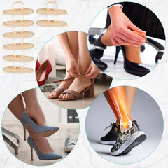 Woanger curved design toe separator evenly distributes pressure for comfort.