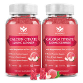WOGORGT Calcium Citrate 1200mg bottle for daily bone support in a chewable form.