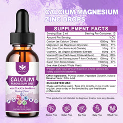 WOGORGT liquid drops bottle with banana flavor emphasizes easy dosing.