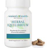 Herbal Equilibrium bottle front offers convenient daily hormonal support