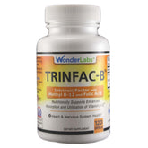 Wonder Laboratories Intrinsic Factor bottle closeup showing 120 capsules for improved B-12 absorption.