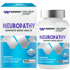 WONERPRO Nerve Savior bottle front for daily nerve support in compact packaging.