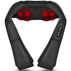 WOQQW Shiatsu neck and back massager with heat for soothing relief