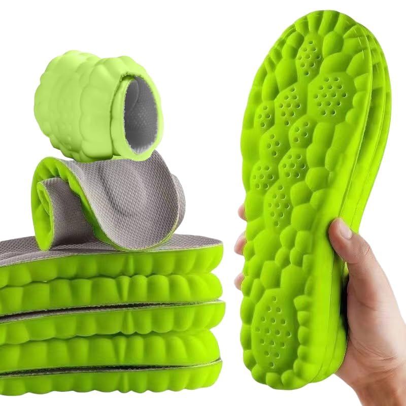 Worzwin 4D Cloud insoles close-up with breathable surface for all-day comfort
