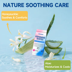 WOUSEDO feminine wipes are pH-balanced for daily comfort.